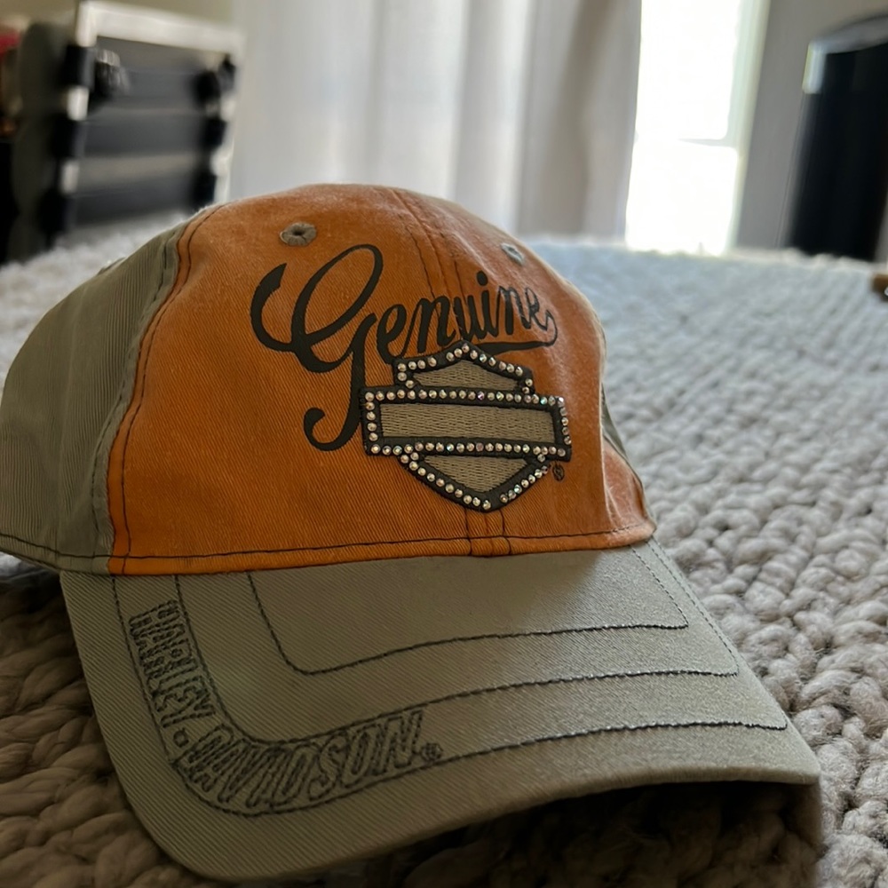 Harley Davidson trucker hat